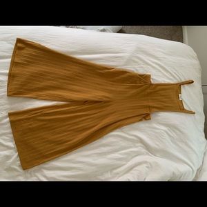 Mustard yellow jump suit